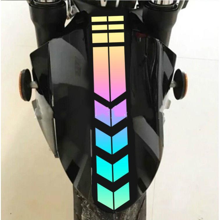 Miếng dán phản quang dùng để trang trí xe mô tô đa năng tiện dụng