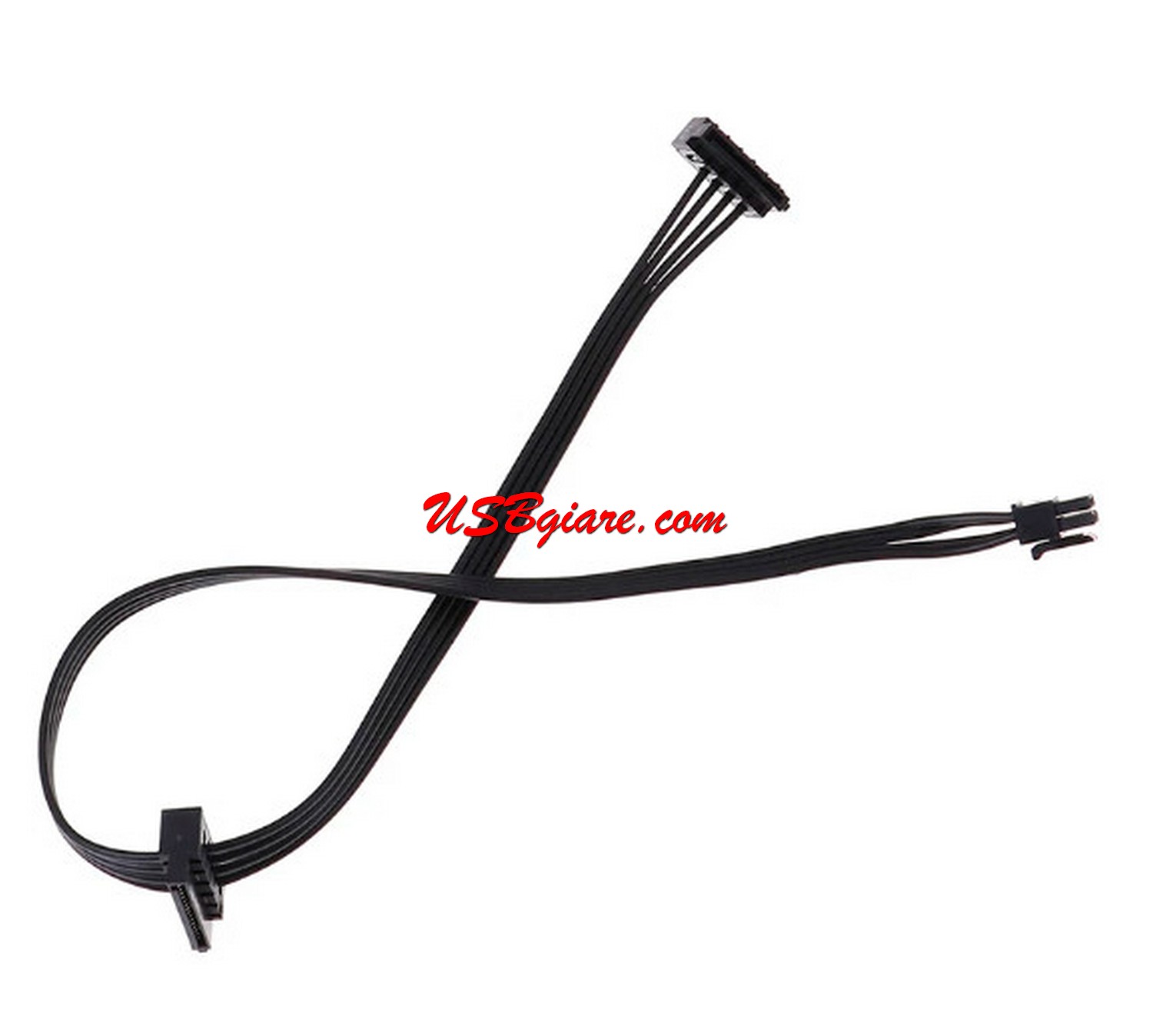 Cáp Cấp Nguồn MINI 4 Pin sang 2 Nguồn SATA Cho Lenovo mainboard 4Pin nhỏ Sang 2 SATA 3 sata SSD HDD