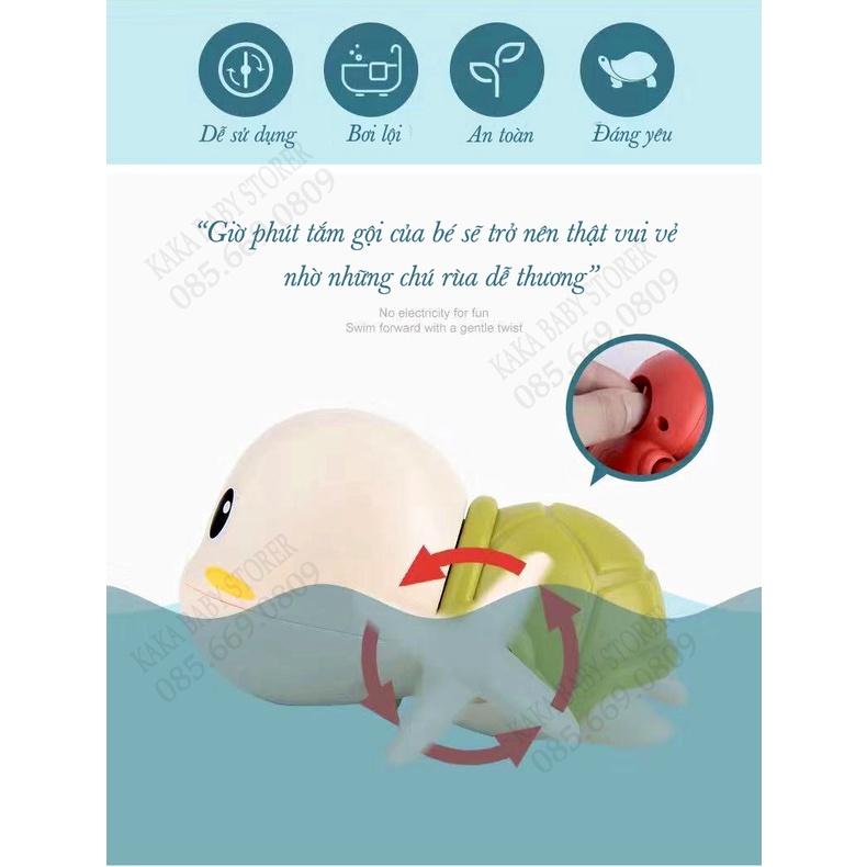 Đồ chơi cho bé, rùa bơi trong nước