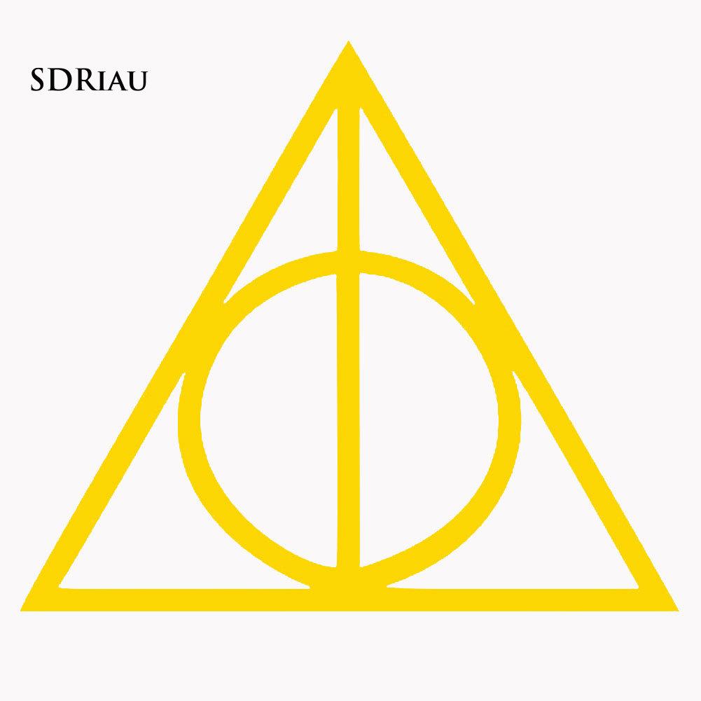 Miếng Dán Phản Quang Họa Tiết Phim Harry Potter Trang Trí Xe Hơi