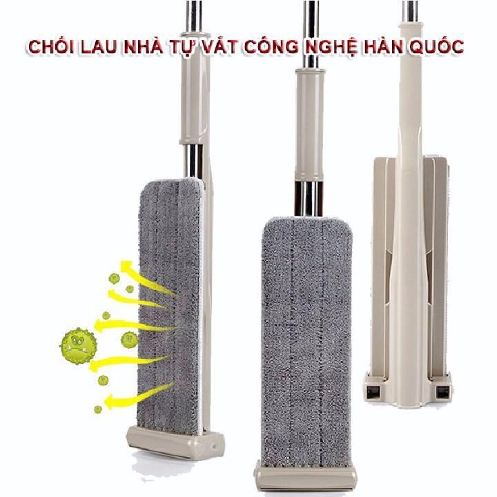 Cây lau nhà tự vắt thông minh kèm bông lau