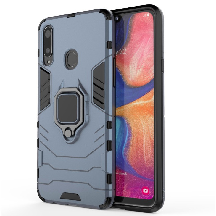 Ốp lưng chống sốc kèm iring cho Samsung Galaxy A20s