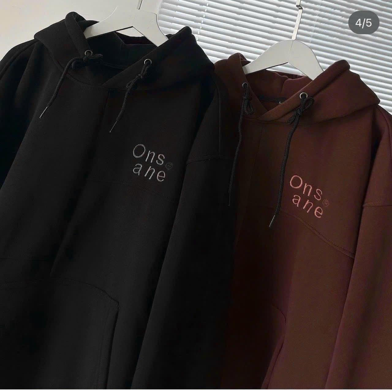 [FREESHIP] Áo Khoác Hoodie Nỉ Nam Nữ Phối Theo Form Rộng Chất Vải Dày Dặn Có 2 Túi Bên Cạnh Nhìn Siêu Chất Hàng Hot Trend HTM FASHION - Brown