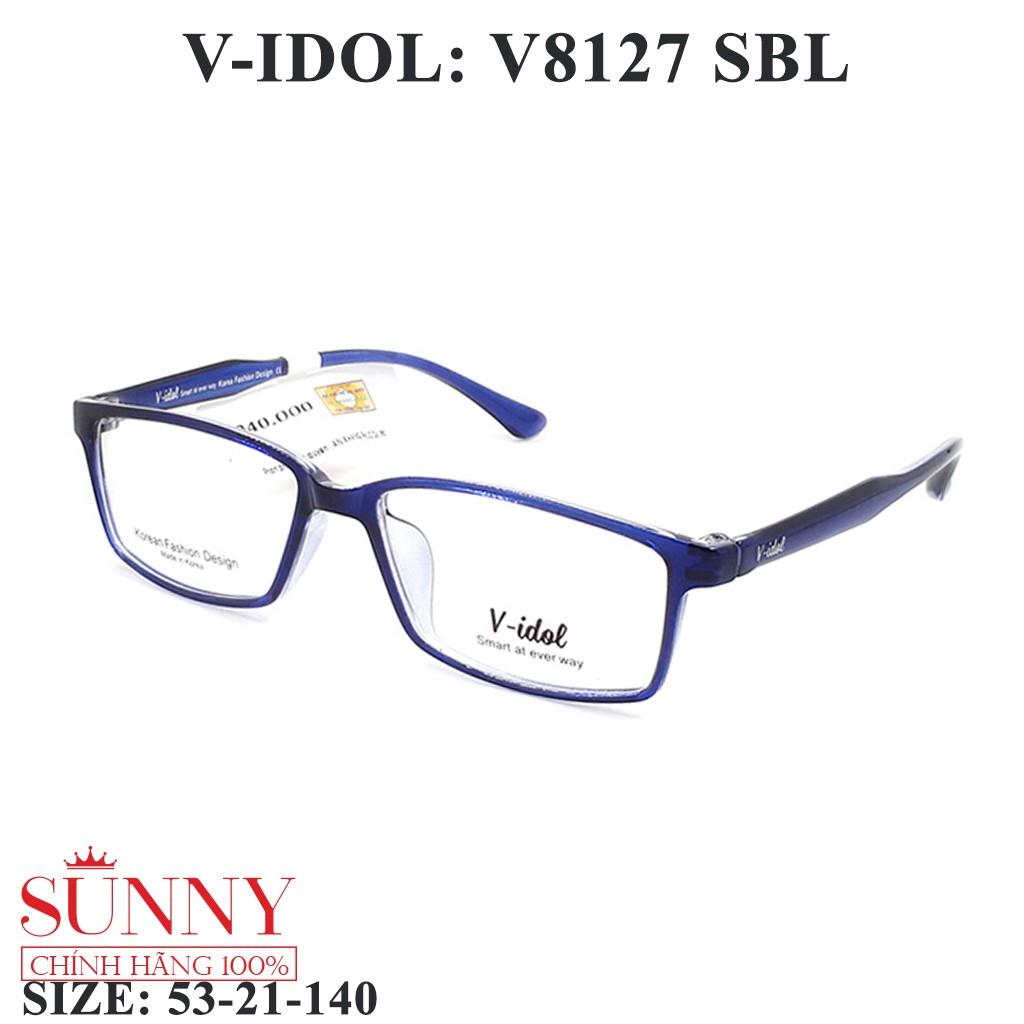 Gọng kính chính hãng V-idol V8127 màu sắc thời trang, thiết kế dễ đeo bảo vệ mắt