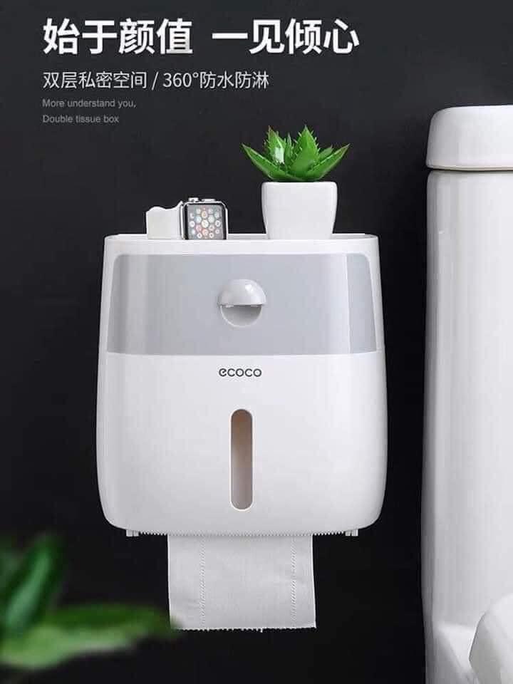 HỘP ĐỰNG GIẤY VỆ SINH CAO CẤP 2 TẦNG