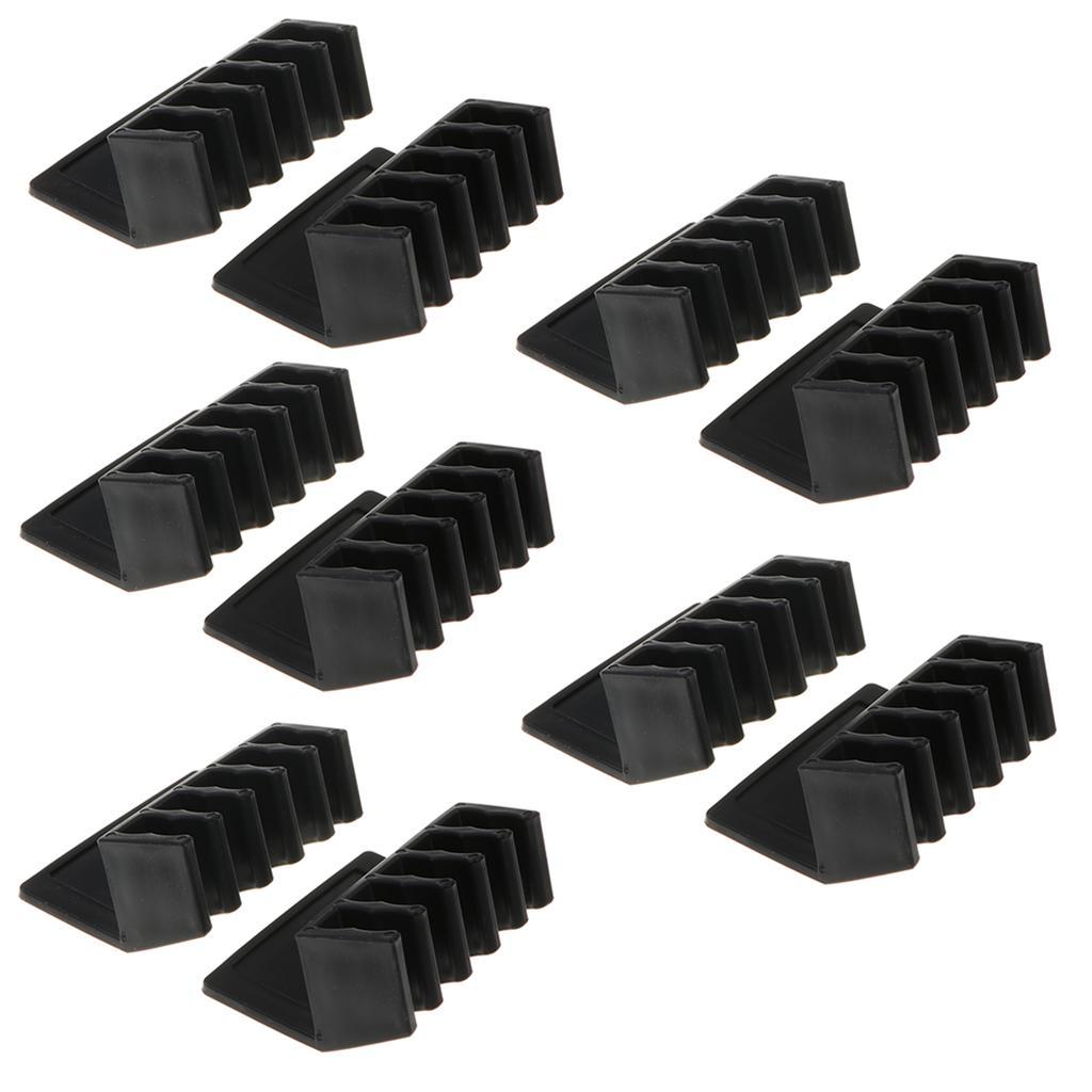 5 Set Cable Clips Self Adhesive Cord Management Holder Organizer Clamp