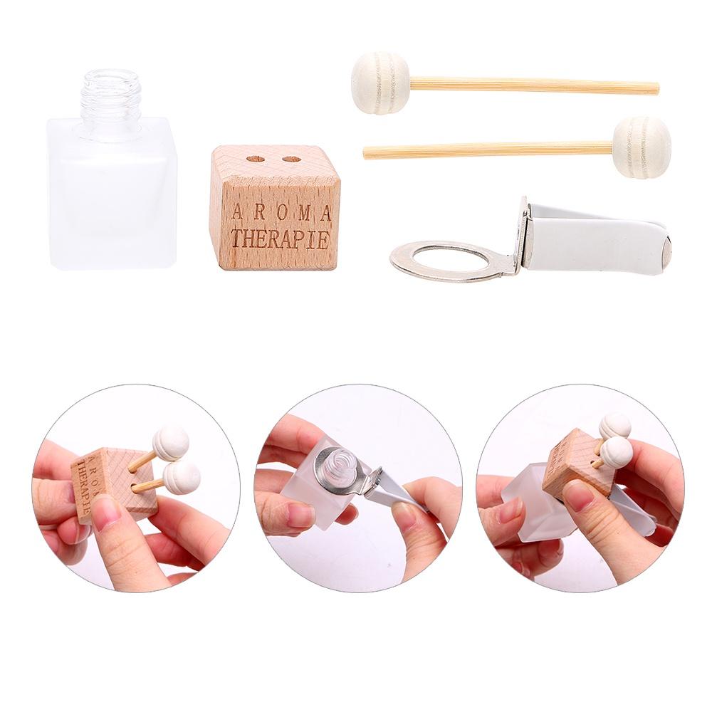 Lọ thủy tinh đựng nước hoa treo trang trí nội thất xe hơi