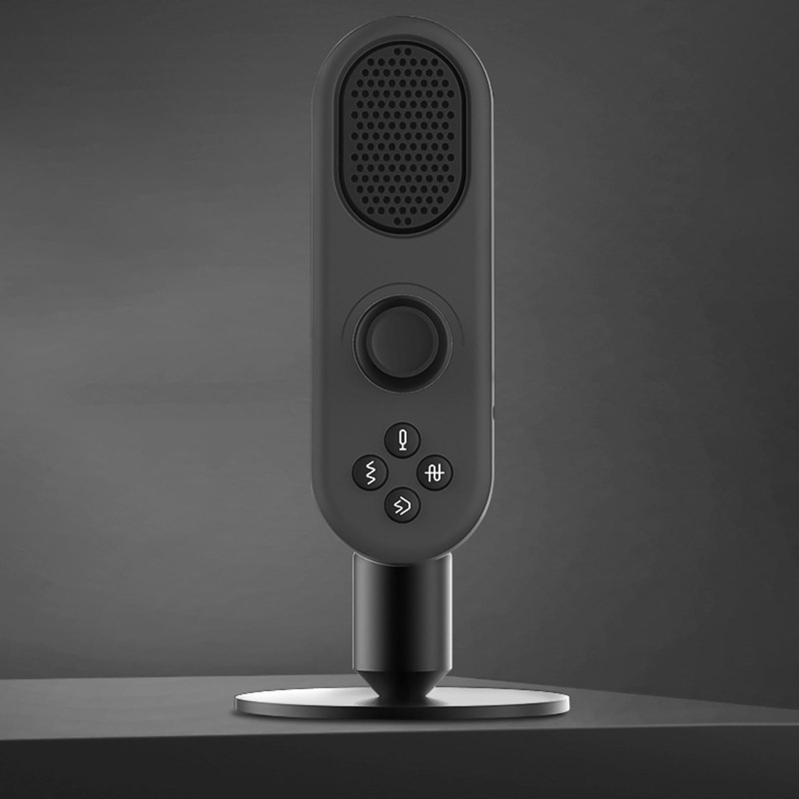 USB Condenser Microphone Speaker Plug and Play Youtube for Computer Meeting