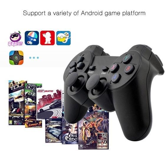 Data Frog Tay Cầm Chơi Game Không Dây 2.4G Cho Điện Thoại PS3 Android PC