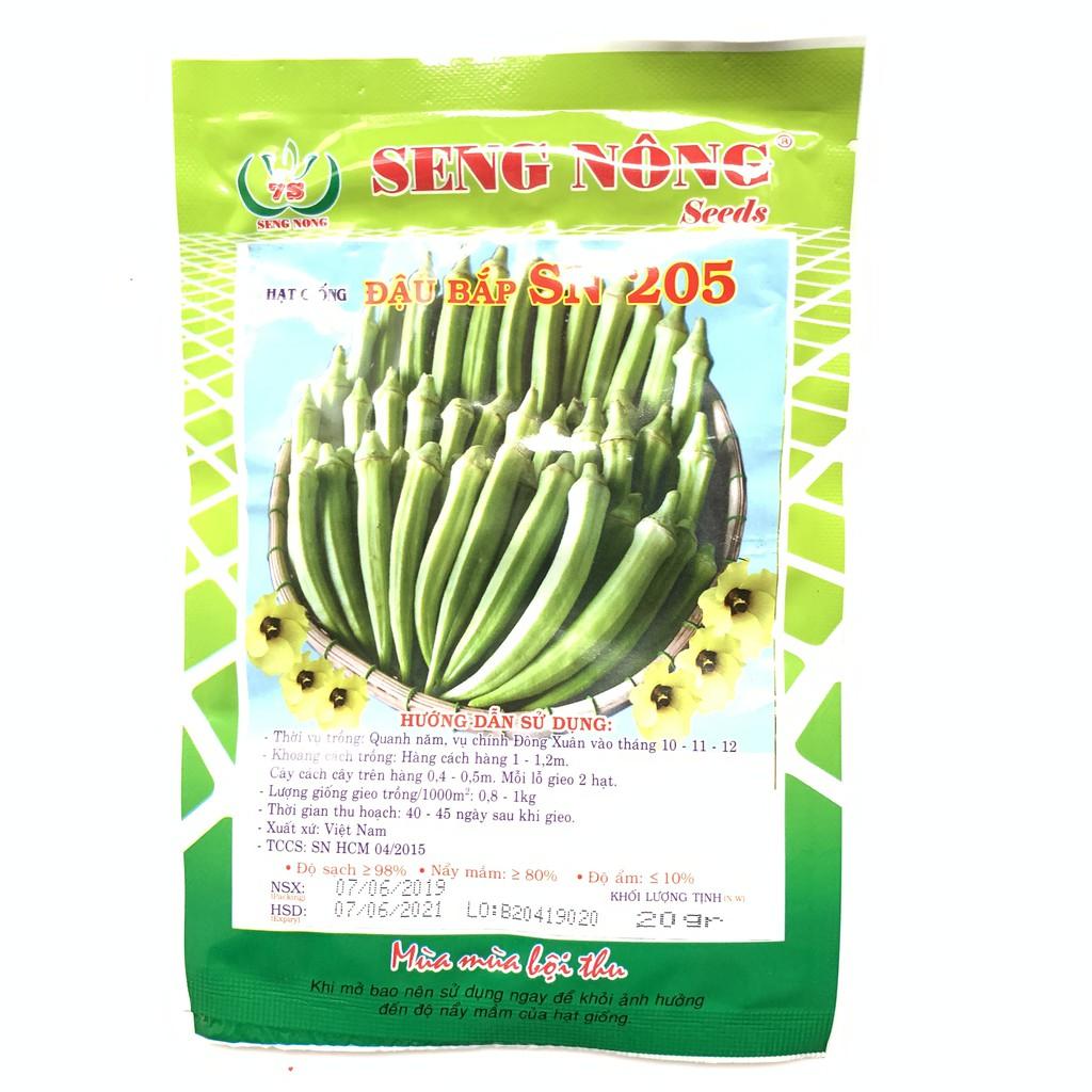 Hạt Giống Đậu Bắp gói 20gr, hat giong rau sach thuy canh
