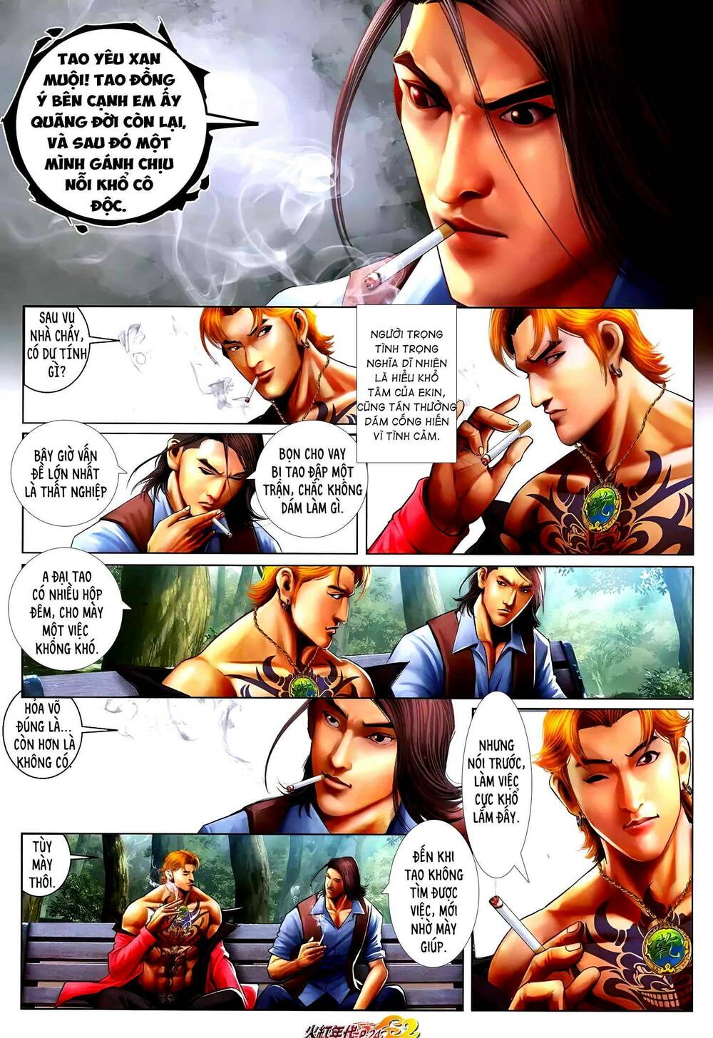 hỏa hồng niên đại hắc cốt đường chapter 1248 9