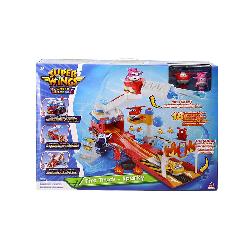 Đồ Chơi SUPERWINGS Xe Cứu Hỏa Sparky Khổng Lồ EU760824