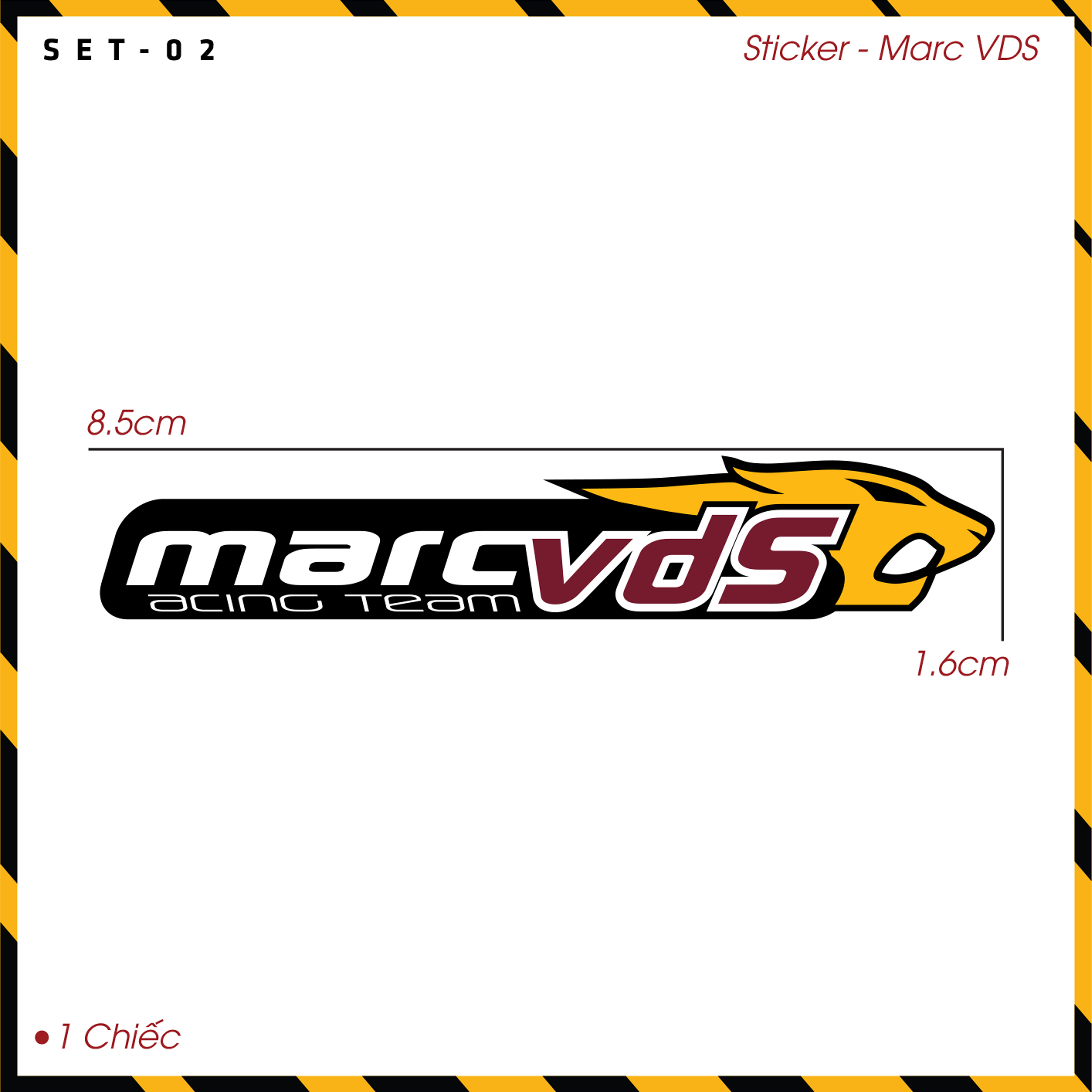 Sticker Hình Logo Movistar, Racing Boy, HRC, Galfer, Bitubo, Marc VDS | LG02 | Tem Dán Xe Máy, Xe Điện, Mũ Bảo Hiểm