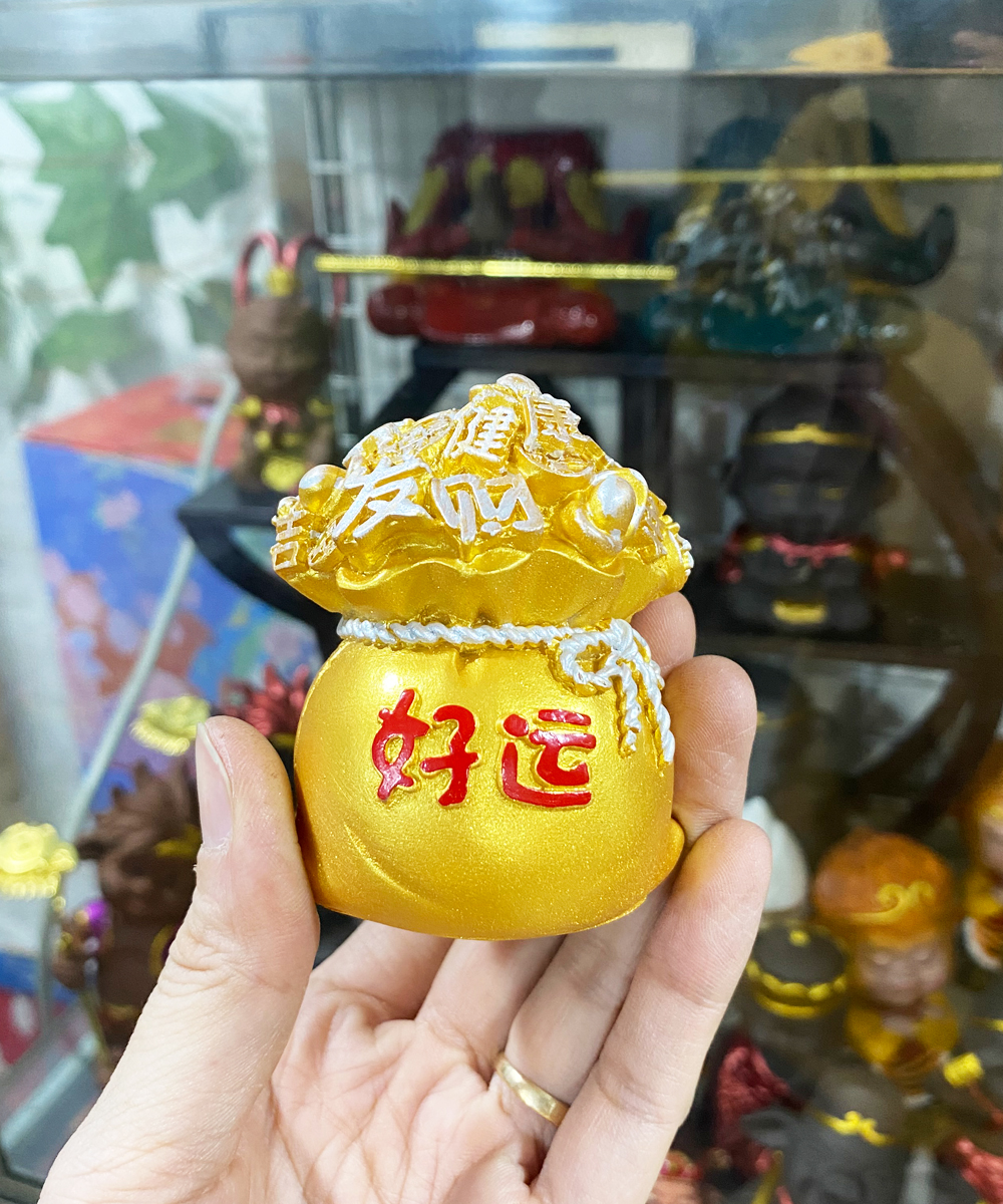 Chậu vàng may mắn Đa Phúc 7cm
