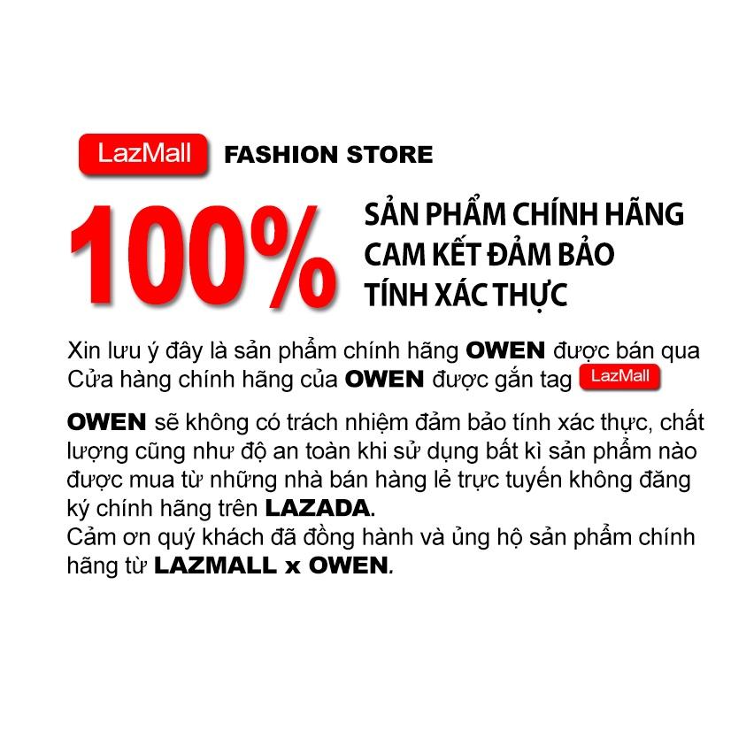 Áo Sơ mi Owen nam dài tay dáng Slimfit sợi Tre mềm mịn mát Mã AS220798D