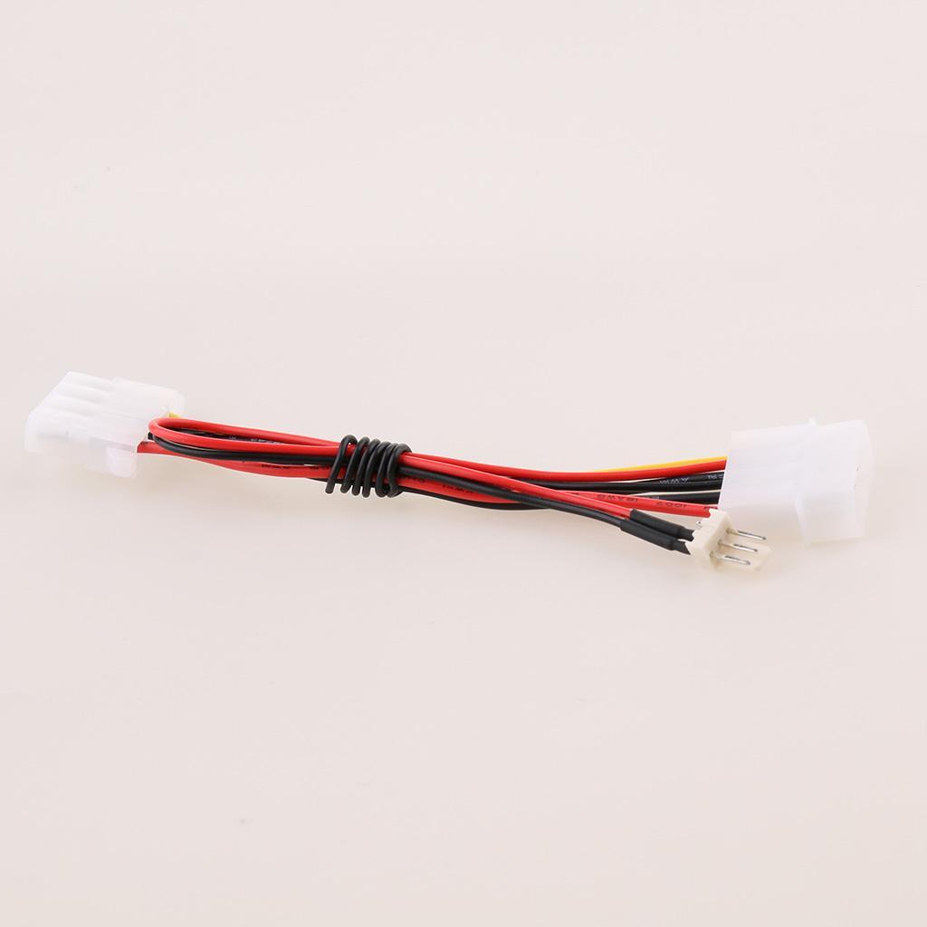 Internal Extension Power Cable 4pin W/ 3-2pin Cooling Housing Fan Y Cable