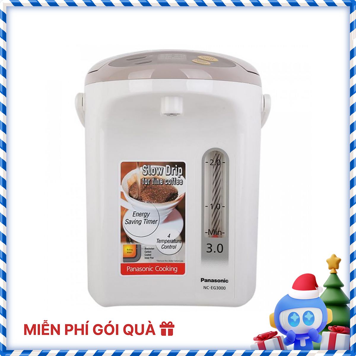 Bình Thủy Điện Panasonic PABT-NC-EG3000CSY 3L - Hàng chính hãng