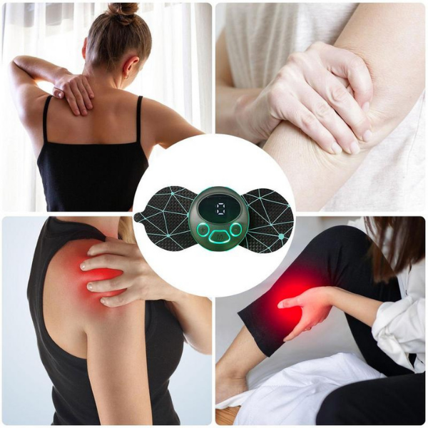 Máy Massage Xung Điện EMS có điều khiển từ xa,máy massage toàn thân,miếng dán massage cổ vai gáy thắt lưng bằng xung điện,8 chế độ - 19 cường độ xoa bóp sâu,giãn cơ lưu thông máu,giảm đau mỏi hiệu quả