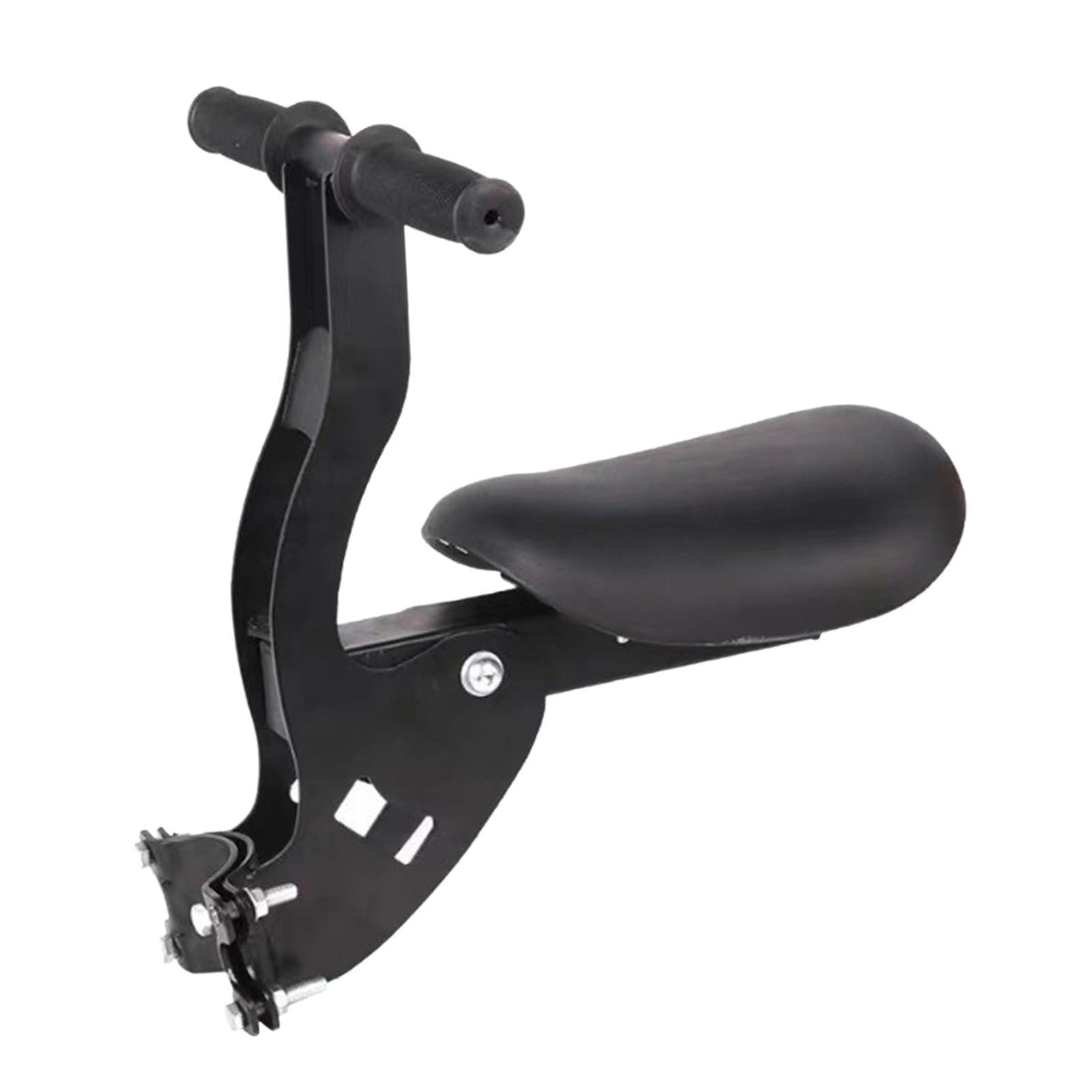 Child Seat Front Mounted Comfortable Carrier for Folding Bikes
