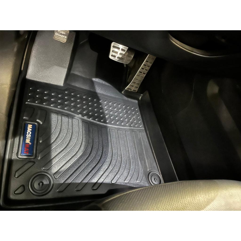 Thảm lót sàn xe ô tô Kia Sorento 2021-  Nhãn hiệu Macsim chất liệu nhựa TPE màu đen hàng loại 2
