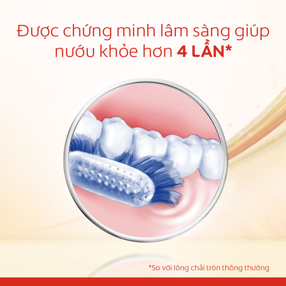 Bộ 3 bàn chải đánh răng Colgate ngăn chảy máu nướu SlimSoft Advanced từ khoáng núi lửa siêu mềm mảnh (Màu ngẫu nhiên)