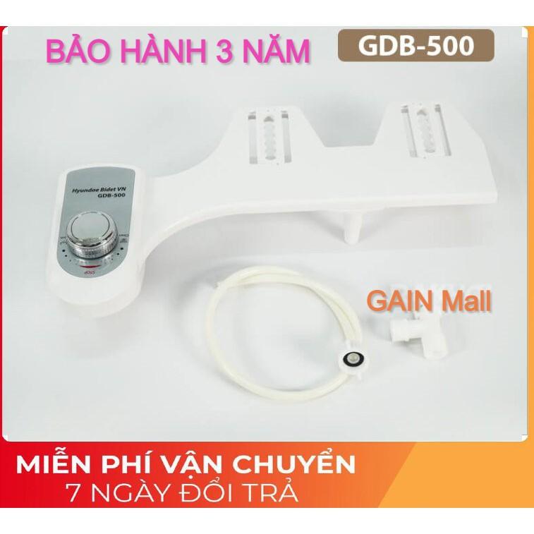 Vòi rửa vệ sinh thông minh HYUNDAE BIDET GDB500, tự rửa vòi, nhựa ABS, rửa hậu môn