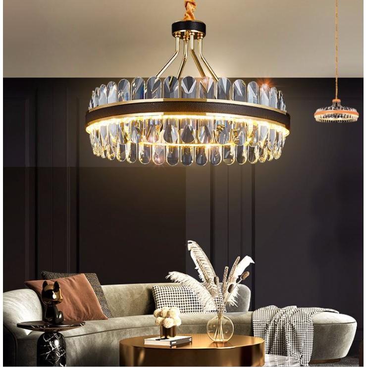 Đèn thả mâm NASPA trang trí nội thất sang trọng với 3 chế độ ánh sáng hiện đại.