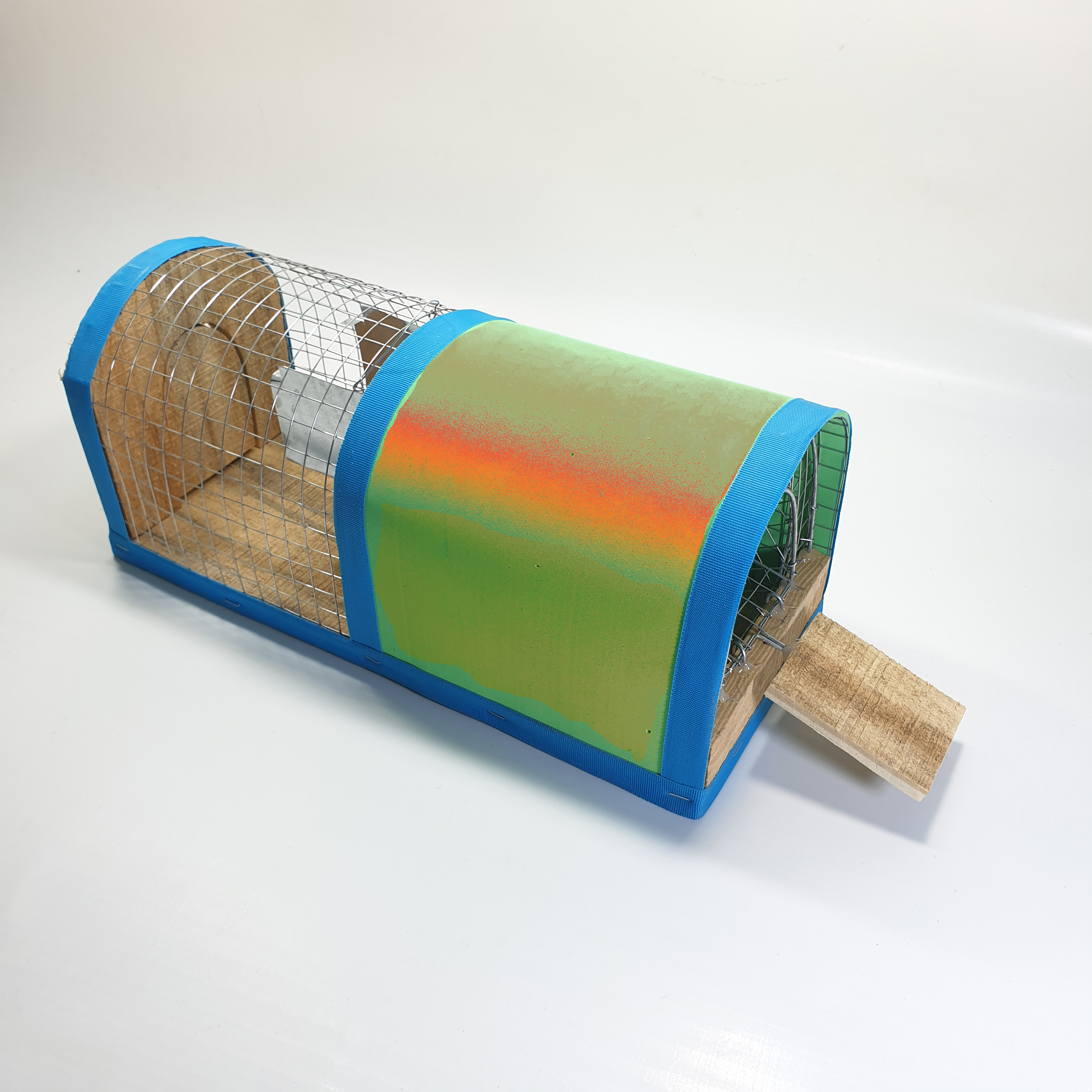 Lồng bắt Chuột Mini_ Bẫy chuột bập bênh tự động Thông Minh_ Bắt chuột không giết chuột BCTM86