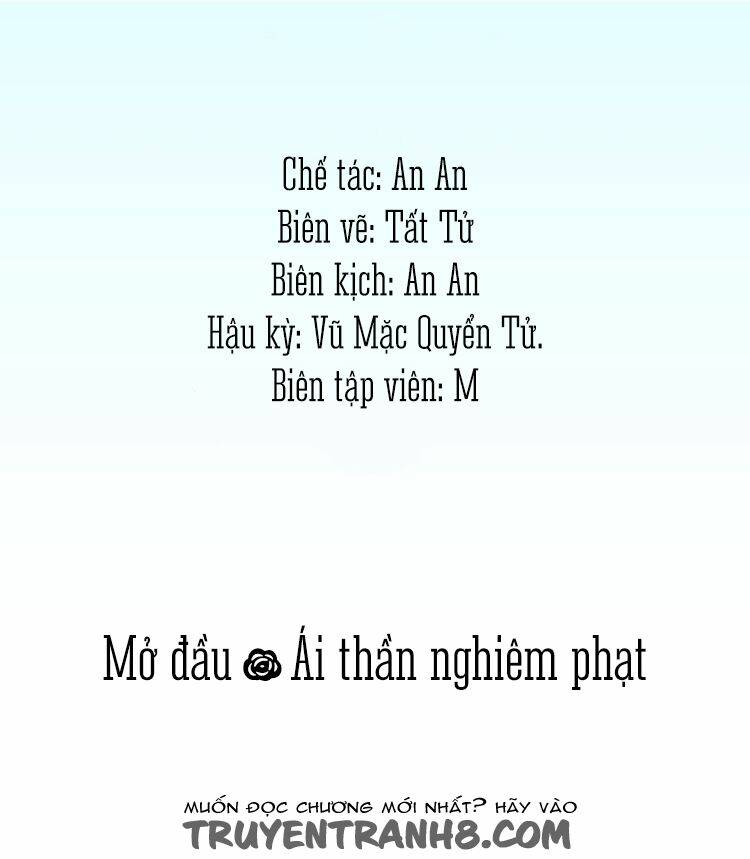 ái thần nghiêm phạt chapter 1 2