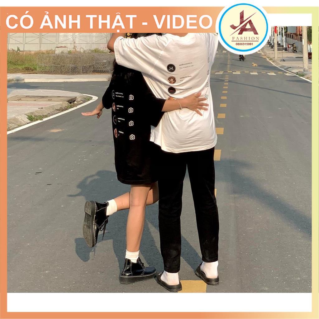 Áo thun tay lỡ sadboiz SADTAGRAM form rộng unisex nam nữ JASHOP JASHOP