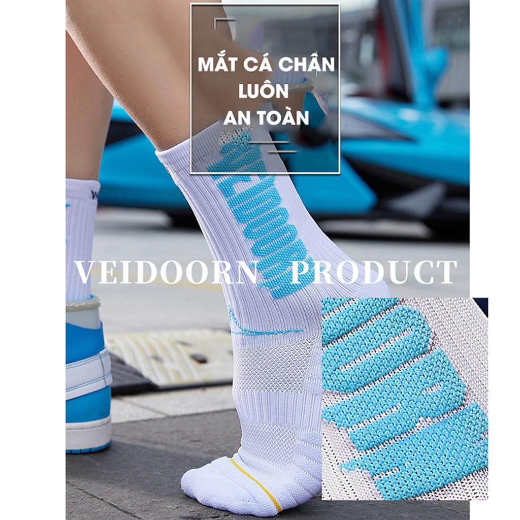 Vớ Bóng Đá Chuyên Nghiệp Veidoorn, Thoáng Khí Có Đệm Chân VT004