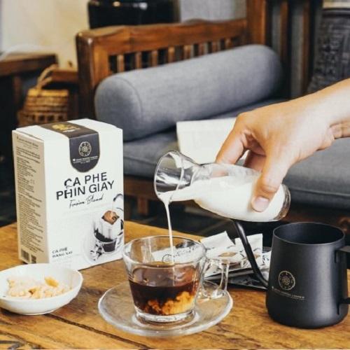 Combo 2 Hộp Cà Phê Phin Giấy Fusion Blend - Hộp 10 gói - Trung Nguyên Legend