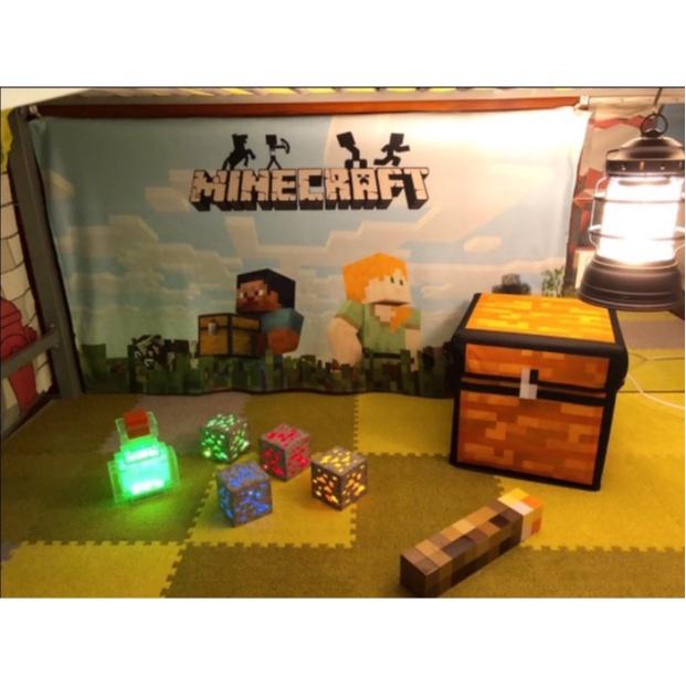 Đèn đuốc đồ chơi minecraft chính hãng