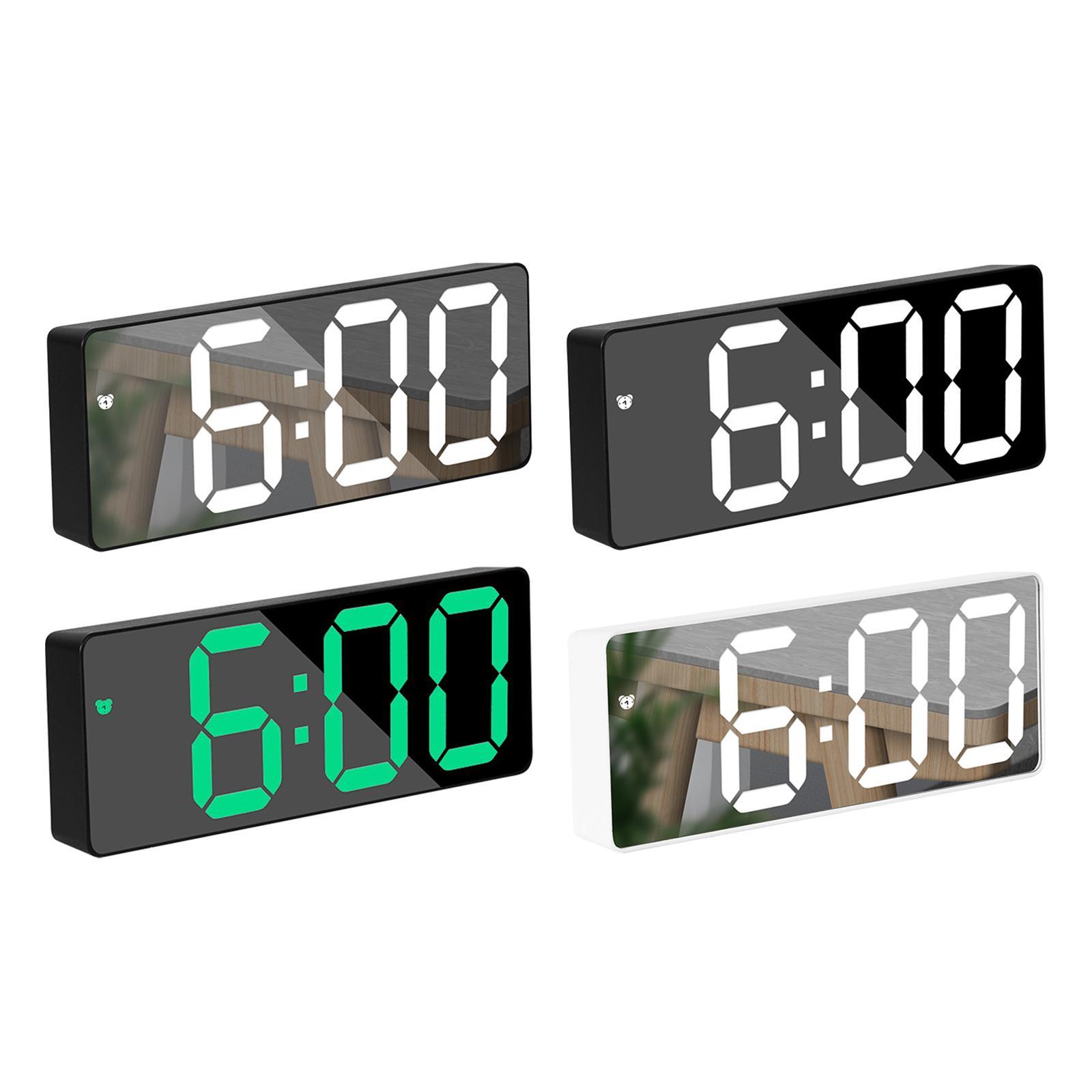 Clock Snooze Large Display Electronic Desktop