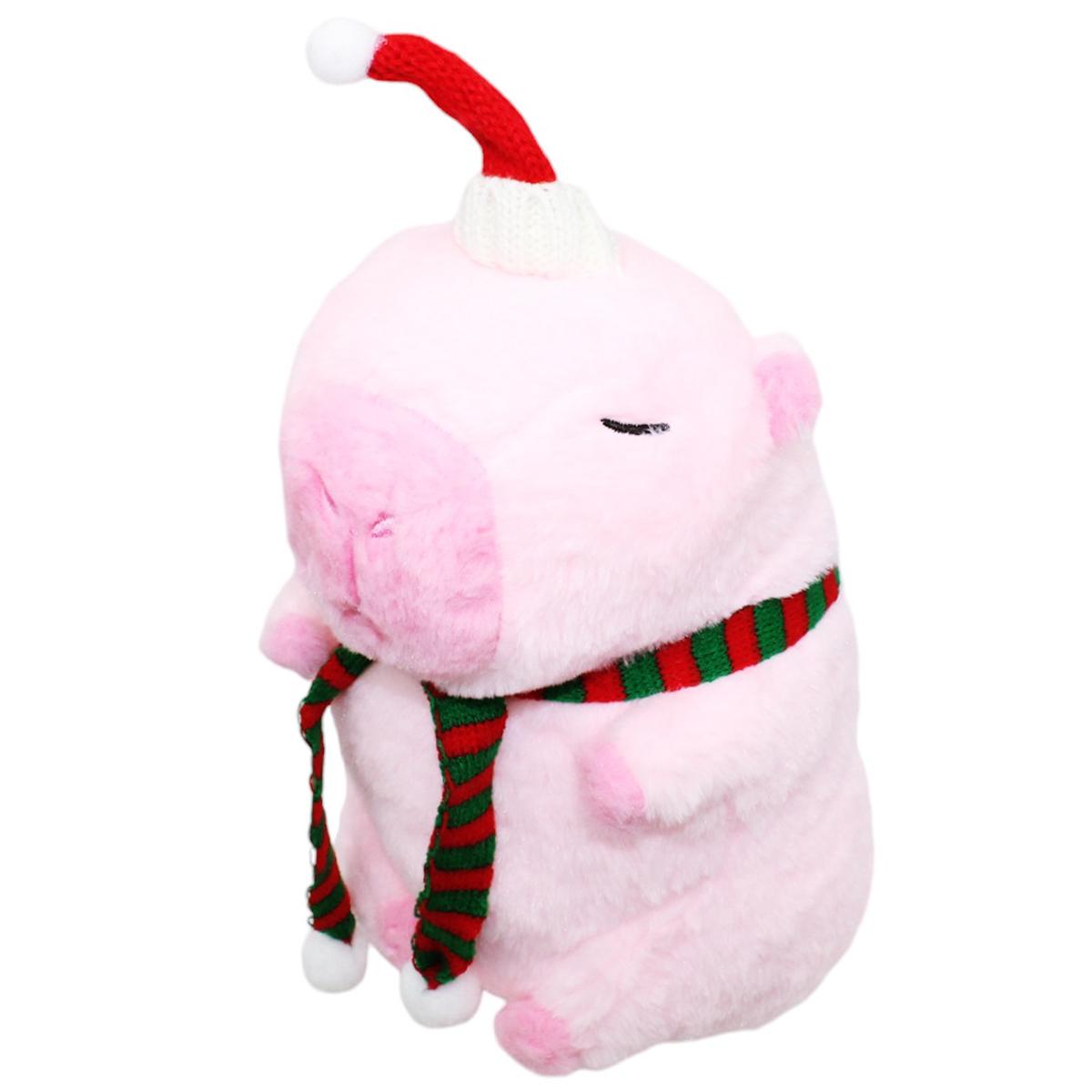 Thú Bông Capybara Noel 25 cm - Nuan Nuan SDST03