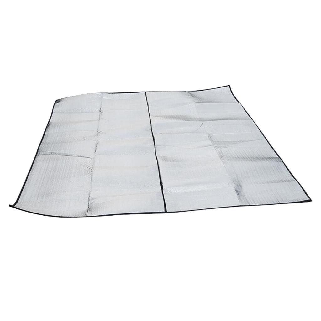 Aluminum Foil Foldable Waterproof Camping Blanket Picnic Beach Mat