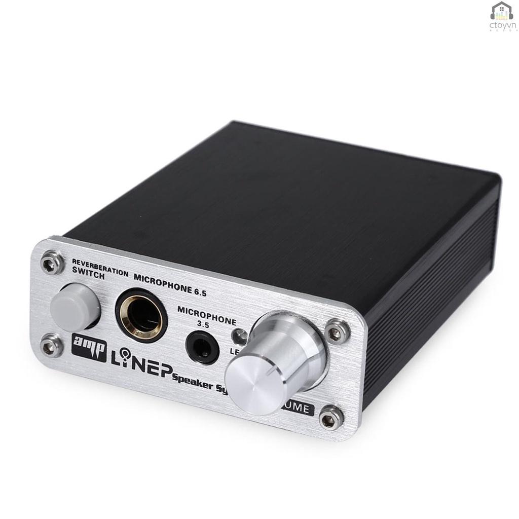 Bộ khuếch đại âm thanh micro mini A907 2 kênh cho Karaoke