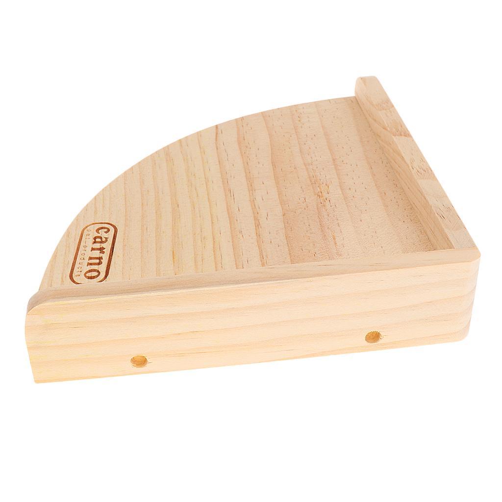 Wooden Platform Stand Hamster Rat Perch for Bird Parrot Small Animal Cages