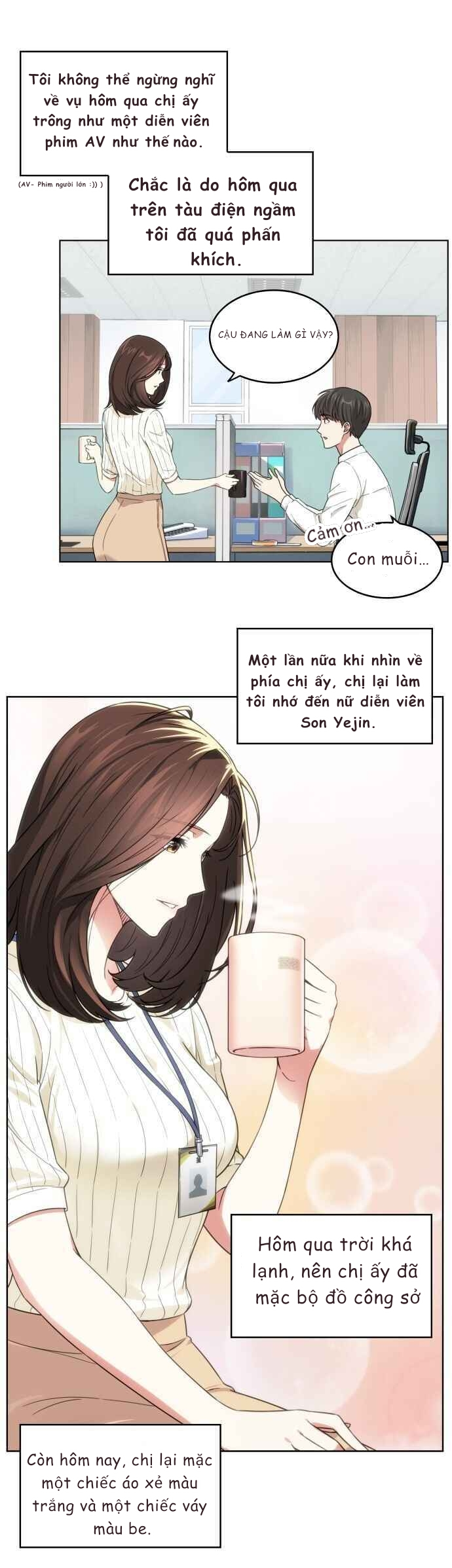 câu chuyện về chị đồng nghiệp của tôi chapter 3 10