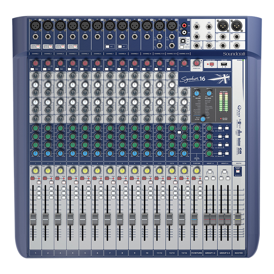Mixer Soundcraft Signature 16