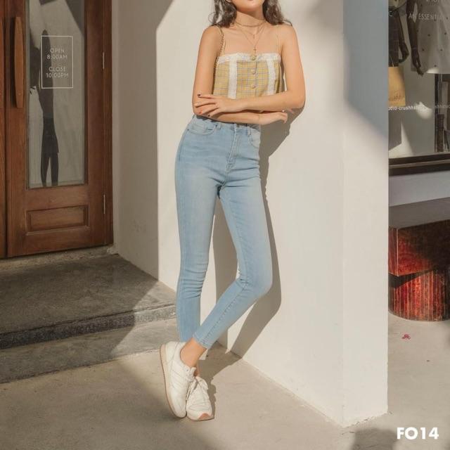 Quần Jean Skinny 9 tấc Xuất Xịn