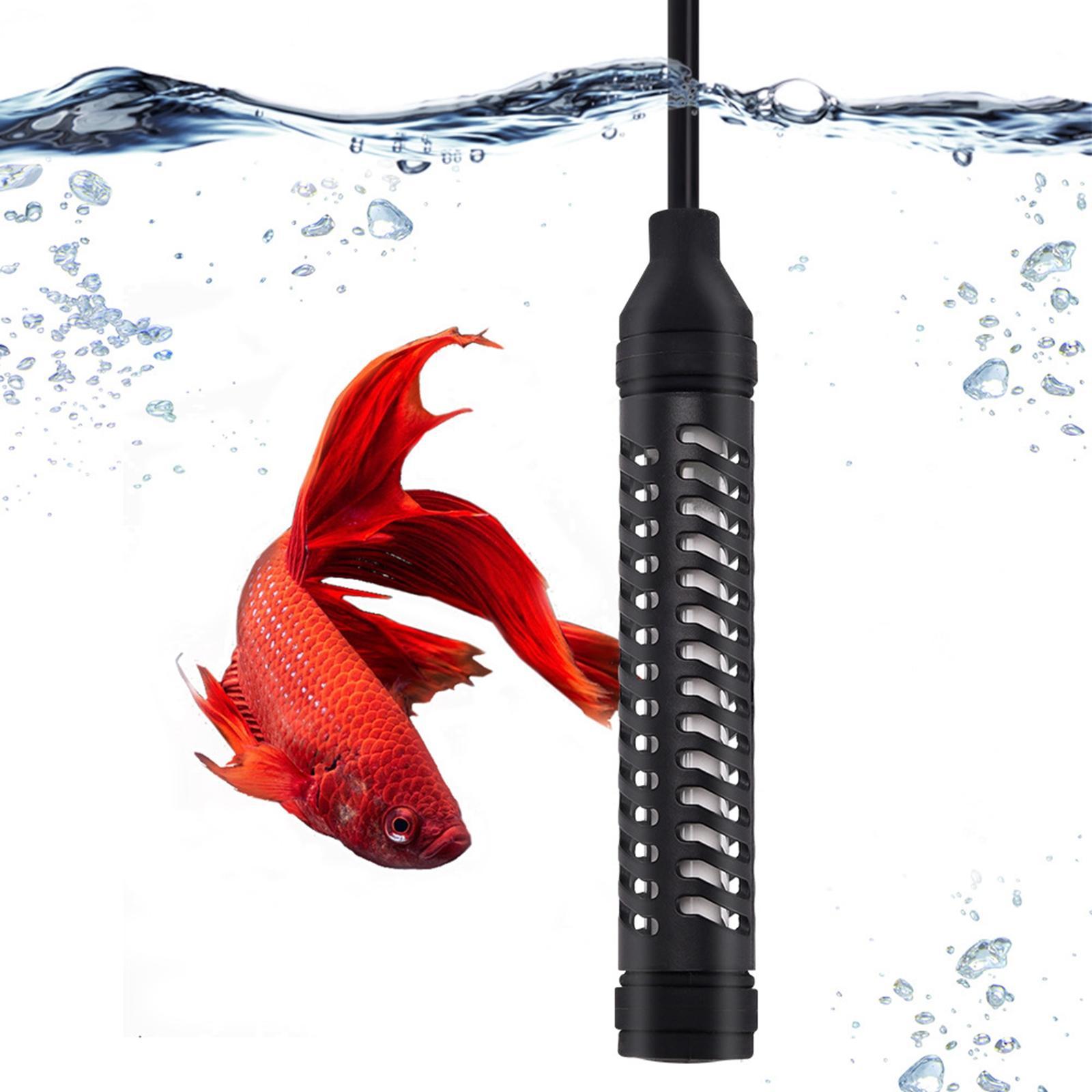 Small Aquarium Heater 50W Submersible Digital Display Fish Tank Heating Rod