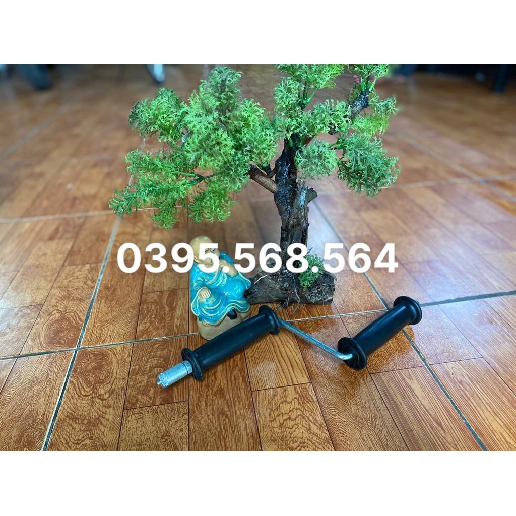 Dây thông cống 3 M + 6 đầu thông + tay quay