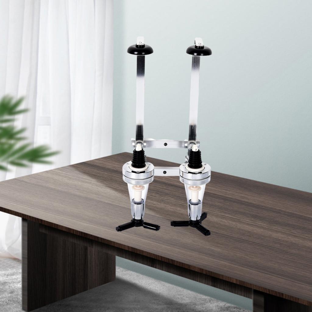 Portable   Dispenser Cocktails Drinks Bracket Rack Bar 2 Bottle
