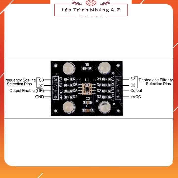 [Lập Trình Nhúng A-Z][23] Cảm Biến Màu Sắc TCS3200D TCS230