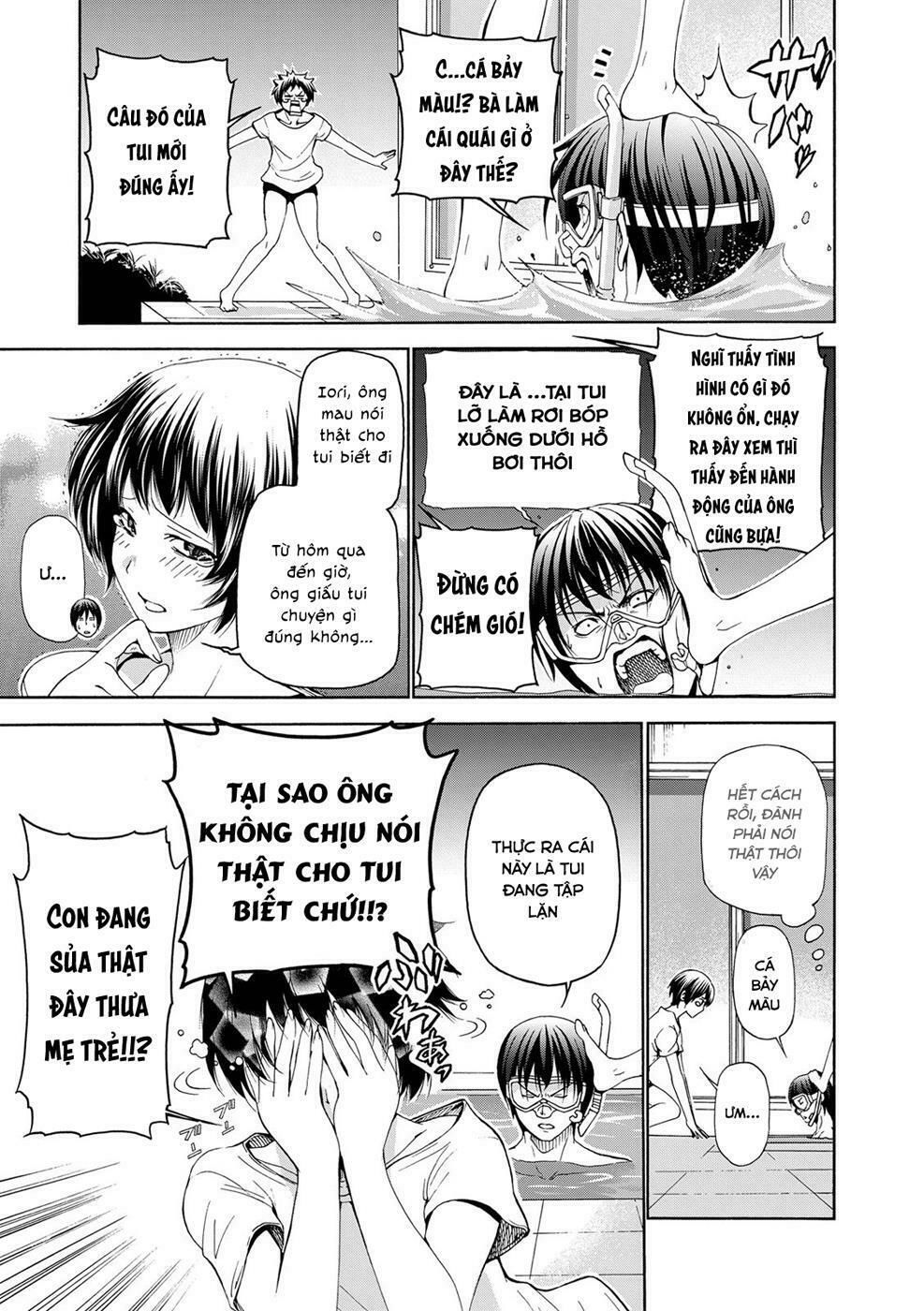 cô gái thích lặn - grand blue chapter 19 5