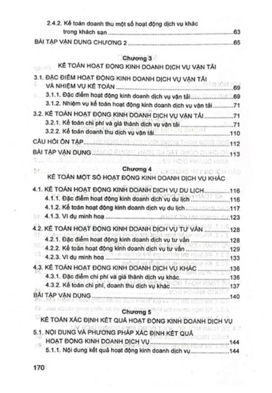 Sách - Giáo Trình Kế Toán Doanh Nghiệp Dịch Vụ (DN)