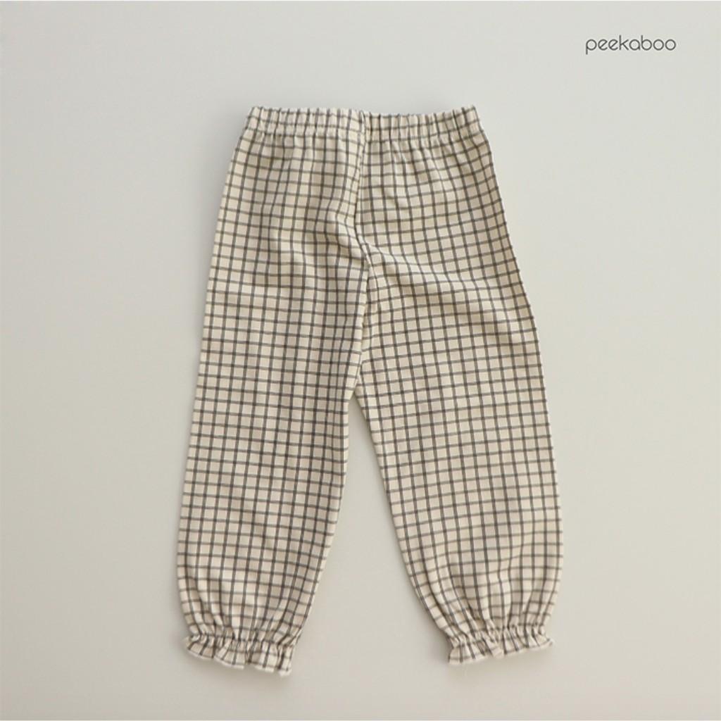 Bộ pyjama Bly Peekaboo pyjama trẻ em nội địa Hàn