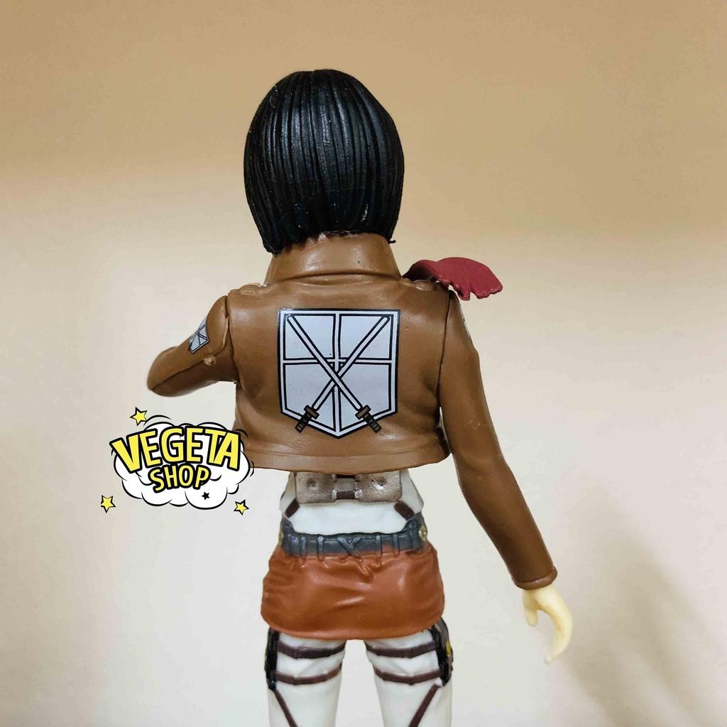 Mô hình Attack On Titan - Mikasa Ackerman - Mikasa trong trang phục Trinh sát binh đoàn - Fullbox 16cm - Đại chiến titan