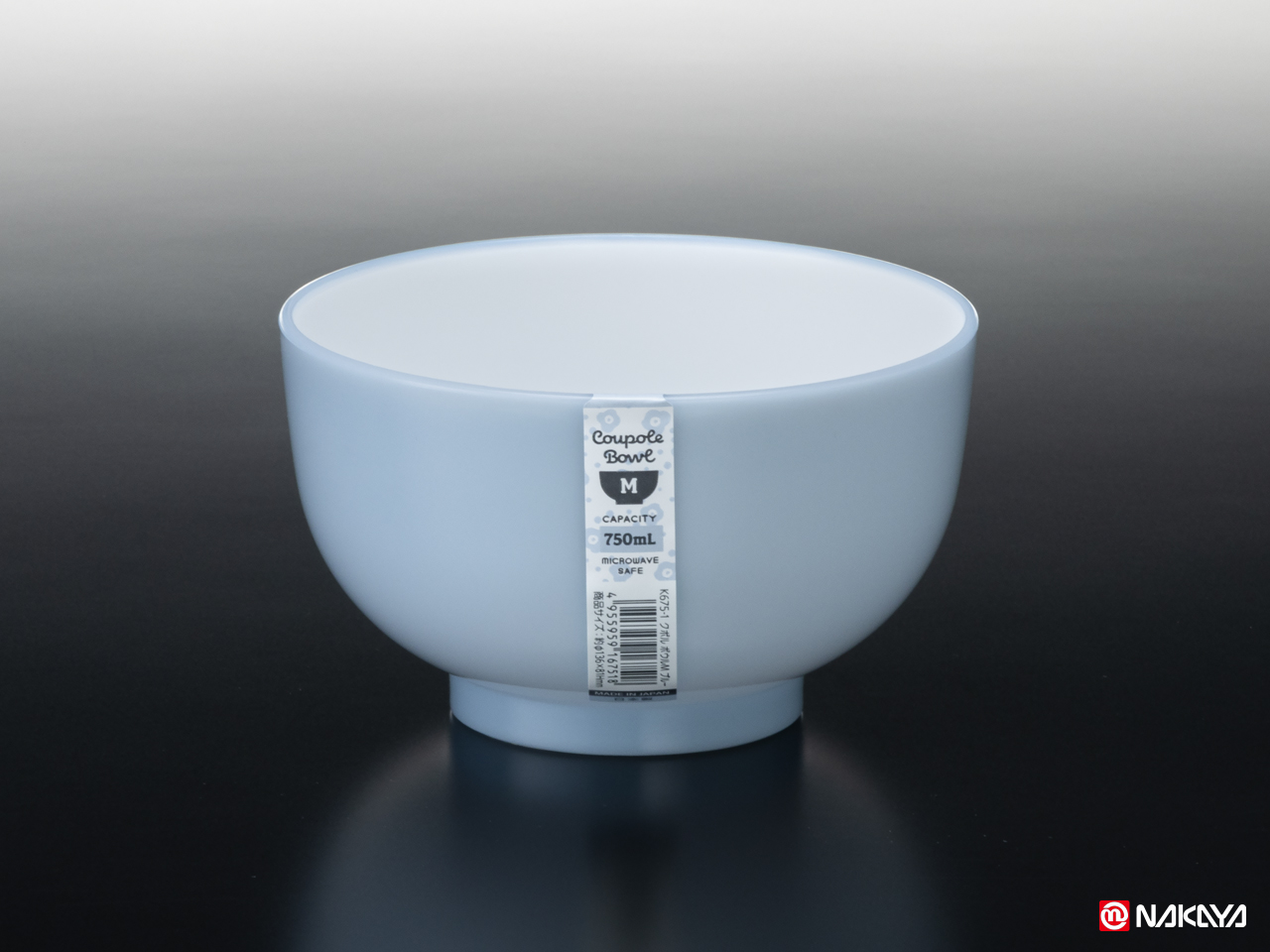 Tô nhựa tròn Coupole Bowl size M 750ml - Hàng Nội Địa Nhật Bản